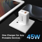 iQuick 45W GaN USB-A & USB-C Fast Dual Charger - Image 5