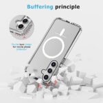 UTIA Military-Grade Clear Protective Case for Samsung Galaxy S25 Plus - Image 2