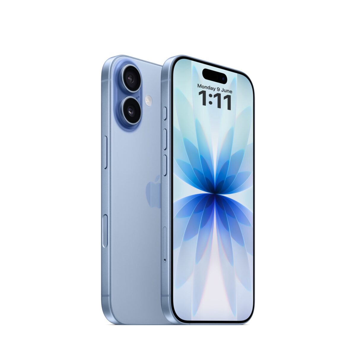 Refurbished Apple iPhone 17 in Mist Blue
