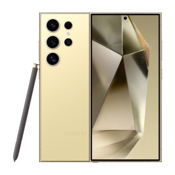 Refurbished Samsung Galaxy S24 Ultra Titanium Yellow