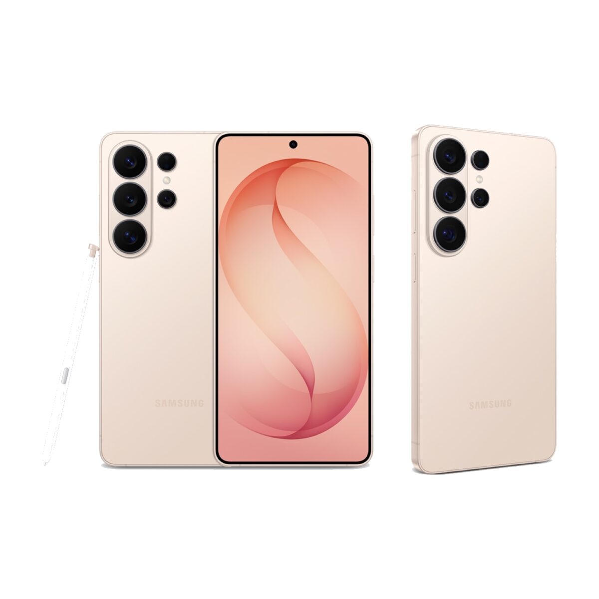 Refurbished Samsung Galaxy S26 Ultra in Pink Gold